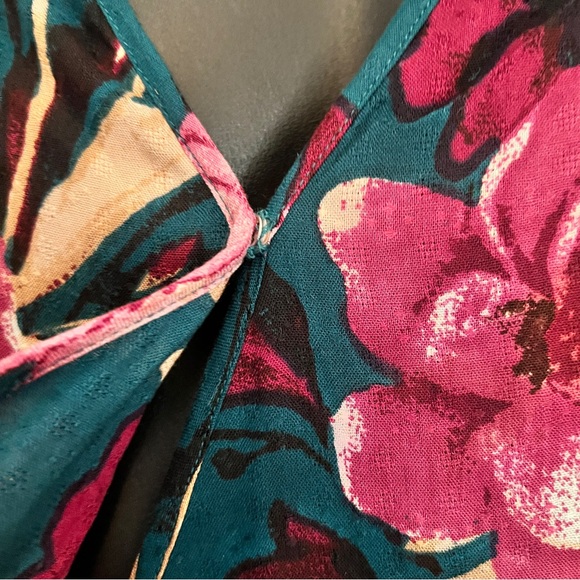 Band of the Free Boho Floral Wrap Dress - Picture 6 of 13